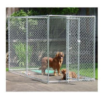 6x10 Foot Outdoor Dog Kennel Large Tall Chain Link Fence Pet Enclosure Run House